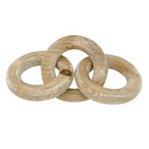 High St. Chain Link Fir Wood Ornament