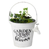 High St. Garden Blooms Bucket with Tap Planter