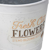 High St. 2 Piece Fresh Cut Flowers Bucket Planter Set