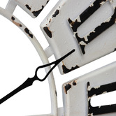 High St. 84cm White Wall Clock