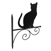 High St. Cat Silhouette Iron Wall Hook