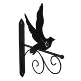 High St. Bird Silhouette Iron Wall Hook