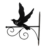 High St. Bird Silhouette Iron Wall Hook