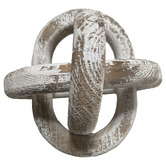 High St. 3 Link Wooden Table Ornament