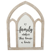 High St. Family Makes Home Wall Plaque