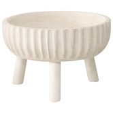 High St. 3-Legged Paulownia Wood Decorative Bowl
