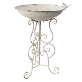 High St. Maris Iron Bird Bath &amp; Feeder