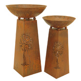 High St. 2 Piece Tree of Life Fire Pit Set