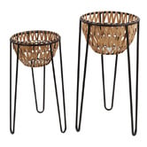 High St. 2 Piece Diadema Planter on Stand Set