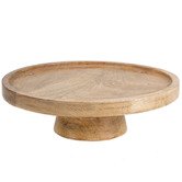 High St. 30cm Beryll Mango Wood Cake Stand