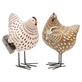 High St. 2 Piece Busy Chooks Ornament Set