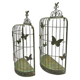 High St. 2 Piece Elizabeth Wall Planter Set