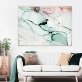 Belle Avenue Sprout Framed Canvas Wall Art