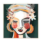 Belle Avenue Lotti Framed Canvas Wall Art