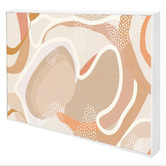 Belle Avenue Percival Abstract Framed Canvas Wall Art