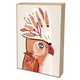 Belle Avenue Harvest Gurty Framed Canvas Wall Art