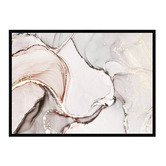 Belle Avenue Mottled Stone Abstract Wall Art