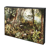 Belle Avenue Vintage Jungle Canvas Wall Art