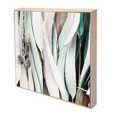 Belle Avenue Eucalyptus Framed Canvas Wall Art