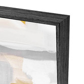 Belle Avenue Porcelain Abstract Framed Canvas Wall Art
