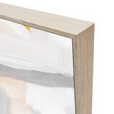Belle Avenue Porcelain Abstract Framed Canvas Wall Art