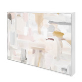 Belle Avenue Porcelain Abstract Framed Canvas Wall Art