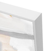 Belle Avenue Porcelain Abstract Framed Canvas Wall Art
