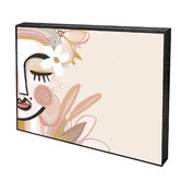 Belle Avenue Soft Florence Framed Canvas Wall Art