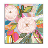 Belle Avenue Cameillia Framed Canvas Wall Art