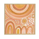Belle Avenue Dunes Framed Wall Art