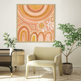 Belle Avenue Dunes Framed Wall Art