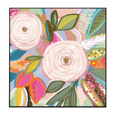Belle Avenue Cameillia Framed Canvas Wall Art
