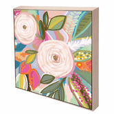 Belle Avenue Cameillia Framed Canvas Wall Art