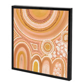 Belle Avenue Dunes Framed Wall Art