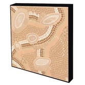 Belle Avenue Journey Lines  Framed Wall Art