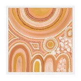 Belle Avenue Dunes Framed Wall Art