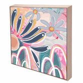 Belle Avenue Indra Garden Framed Canvas Wall Art