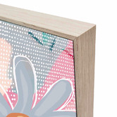 Belle Avenue Indra Garden Framed Canvas Wall Art