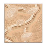 Belle Avenue Journey Lines  Framed Wall Art