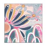 Belle Avenue Indra Garden Framed Canvas Wall Art