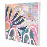 Belle Avenue Indra Garden Framed Canvas Wall Art