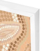 Belle Avenue Journey Lines  Framed Wall Art