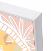 Belle Avenue Soft Benita Framed Canvas Wall Art