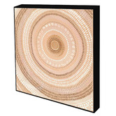 Belle Avenue Sand Bands Framed Wall Art
