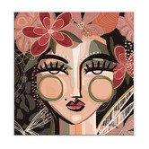 Belle Avenue Earthentic Abeliene Framed Canvas Wall Art