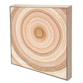 Belle Avenue Sand Bands Framed Wall Art