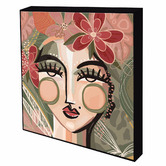 Belle Avenue Earthentic Emily Framed Canvas Wall Art