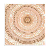 Belle Avenue Sand Bands Framed Wall Art