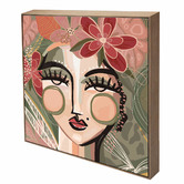 Belle Avenue Earthentic Emily Framed Canvas Wall Art