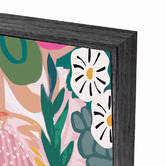 Belle Avenue Zale Garden Framed Canvas Wall Art